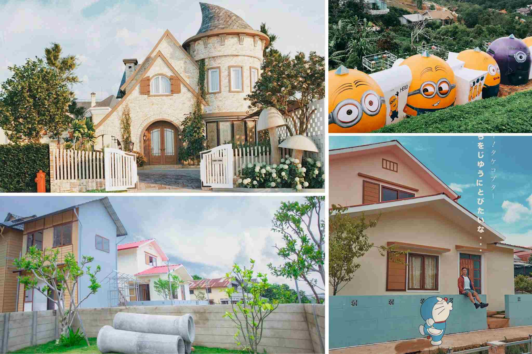 &Yacute; tưởng thiết kế homestay kiểu hoạt h&igrave;nh